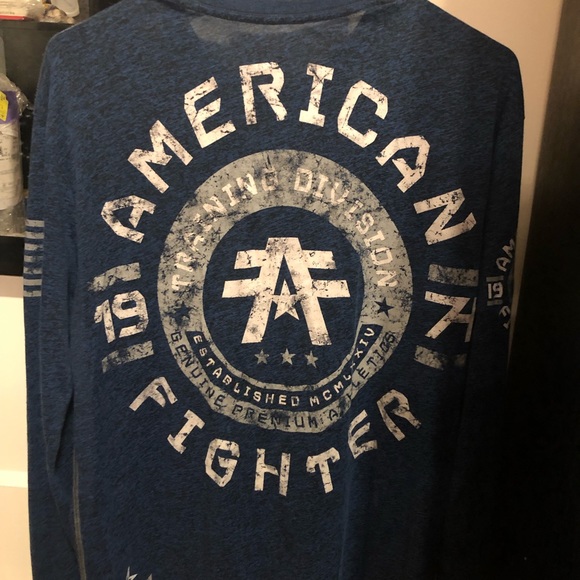 American Fighter Long Sleeve Shirt (Used) - Picture 2 of 2